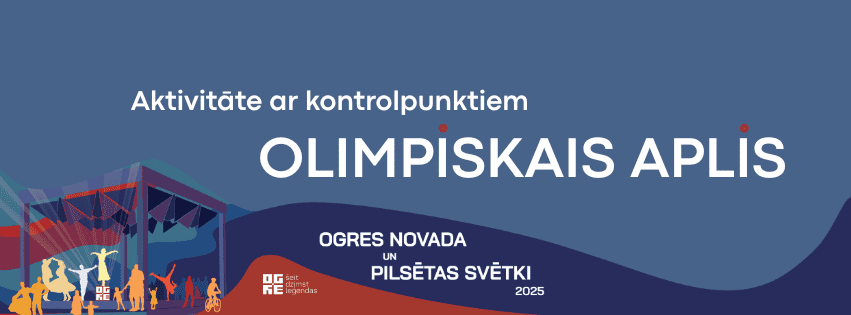Ogres pilsētas svētku Olimpiskais aplis 2025